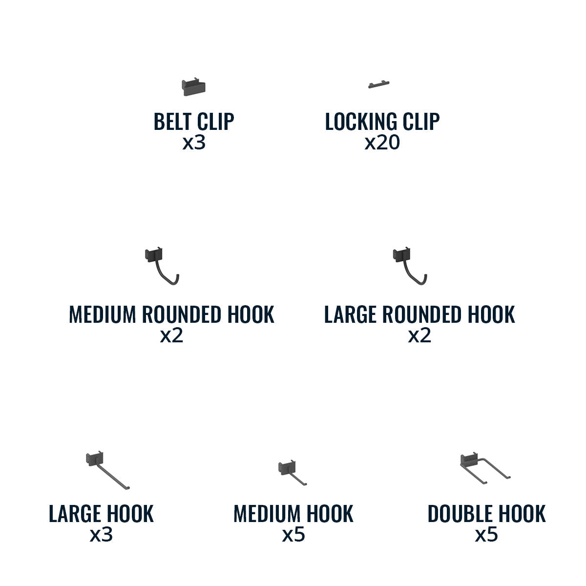 Pegboard Accessory Pack