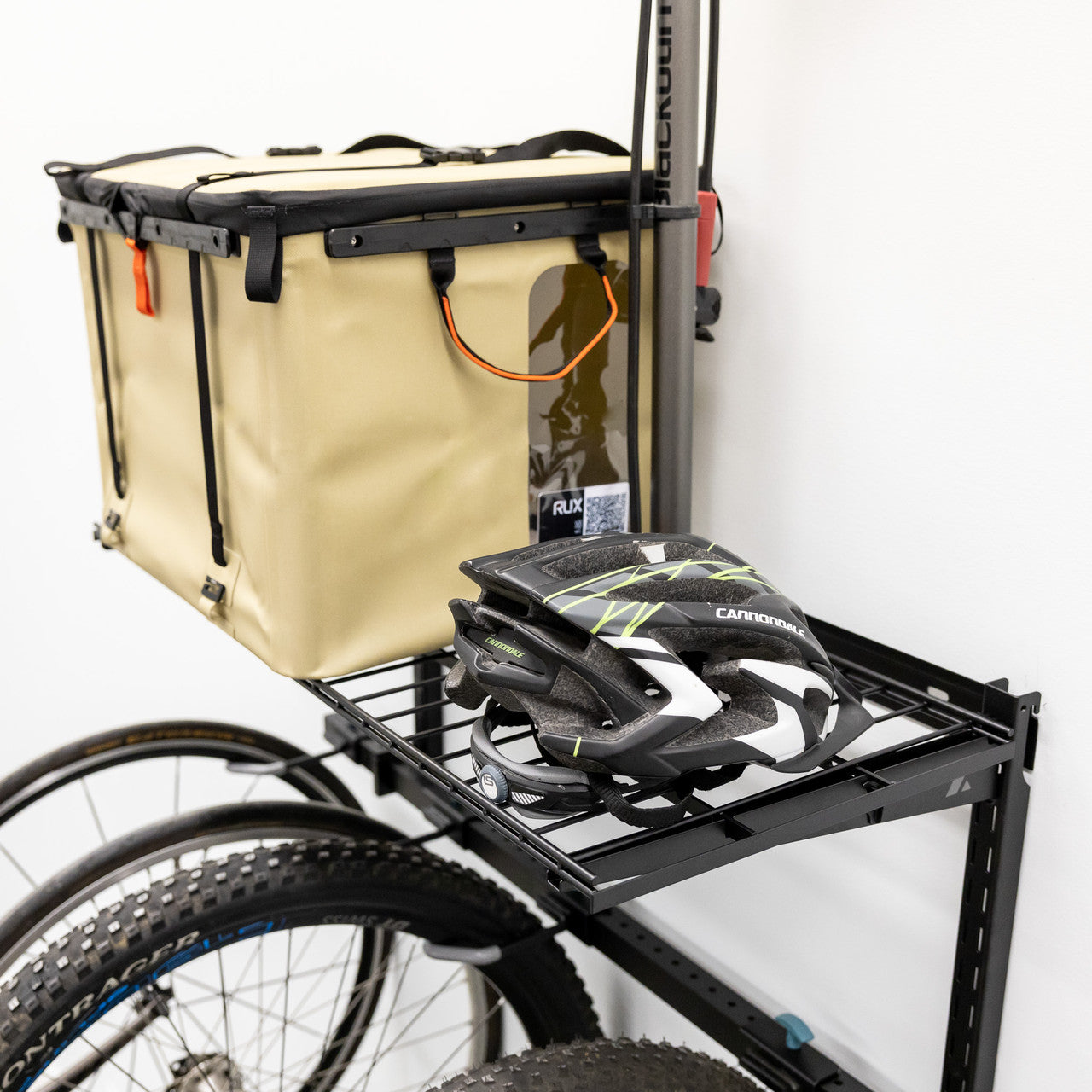 G-Bike Wire Shelf | Adjustable Wall Storage System | Holds 5 Bikes