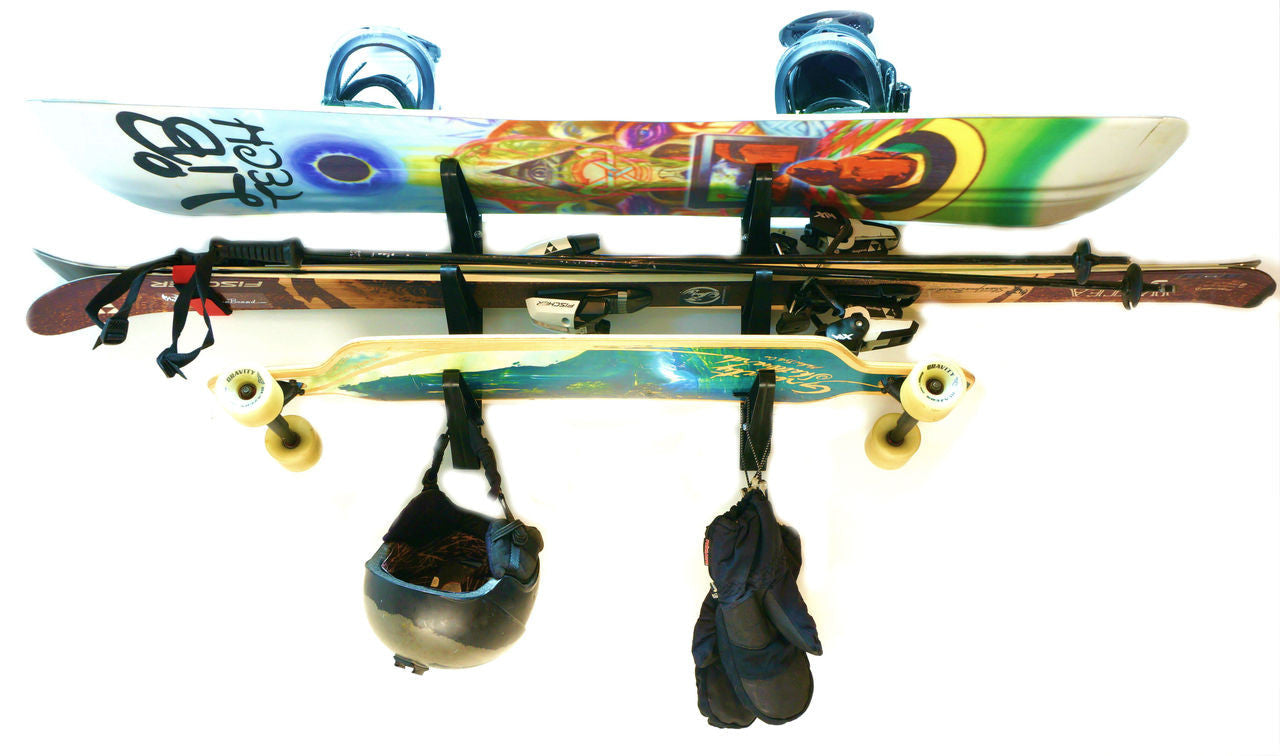 StoreYourBoard Trifecta Snowboard Storage Rack | 3 Levels