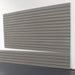 storewall 8 ft hd slatwall panel weathered grey angled