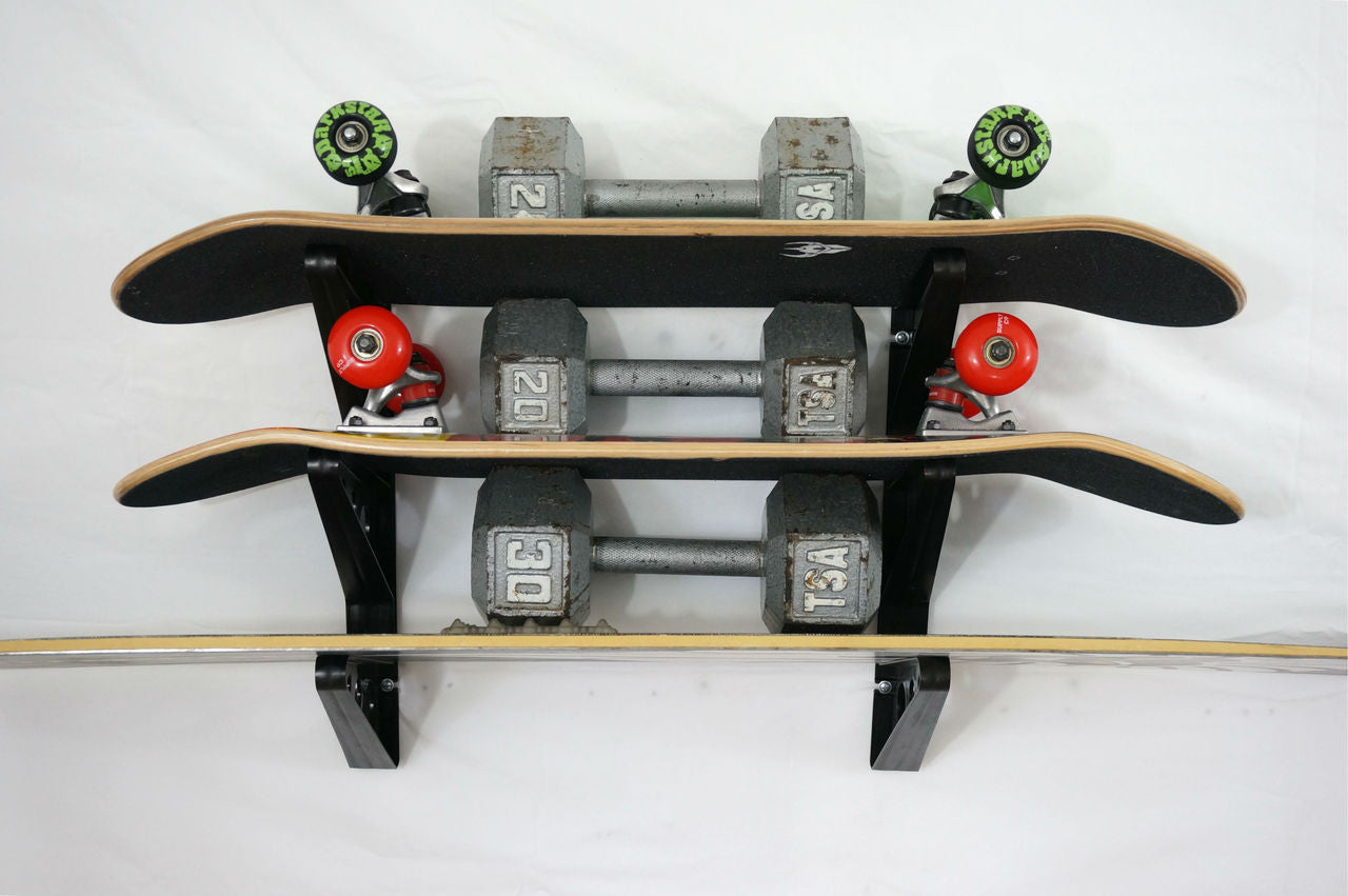StoreYourBoard Trifecta Snowboard Storage Rack | 3 Levels