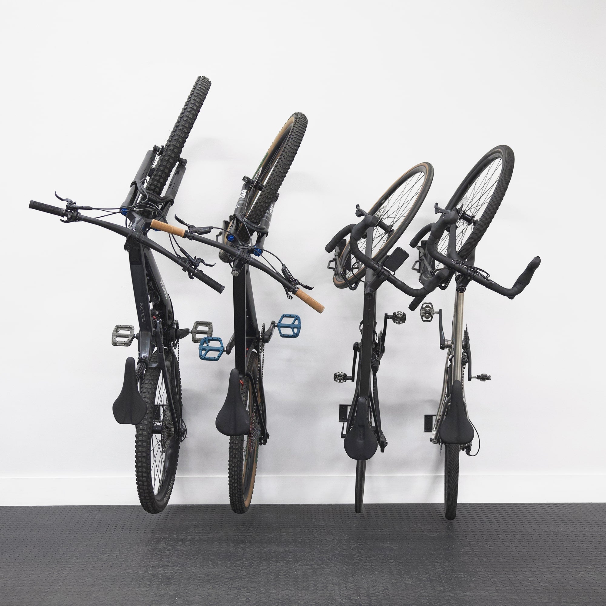 StoreYourBoard SwivelStow No-Lift Road & Gravel Bike Rack | 4 Pack