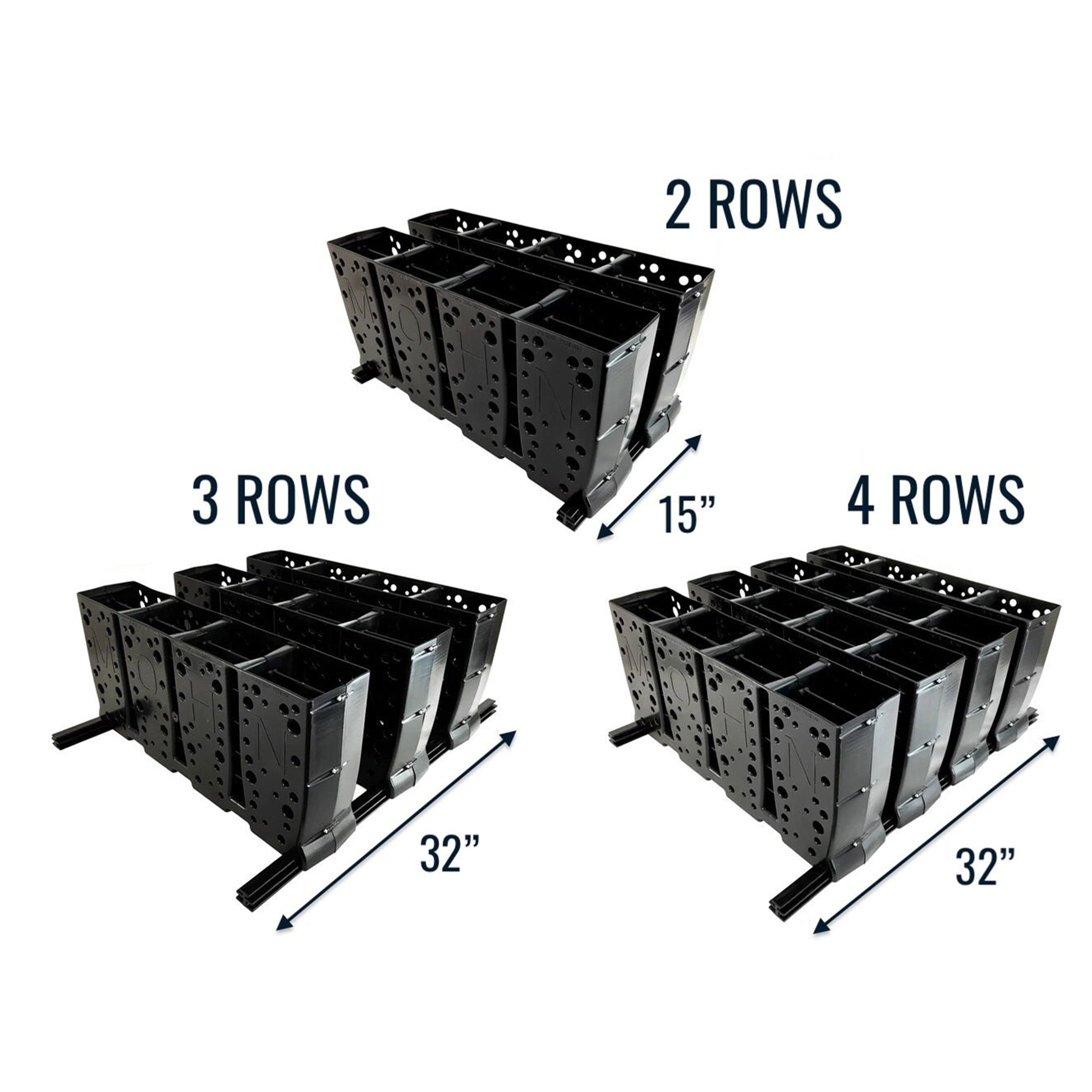 StoreYourBoard Telluride Ski Storage Rack for Rental Shops | Holds up to 16 Pairs of Skis