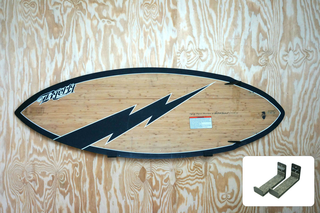 StoreYourBoard Corolla Minimalist Wakesurf Display Rack | Holds 30 lbs
