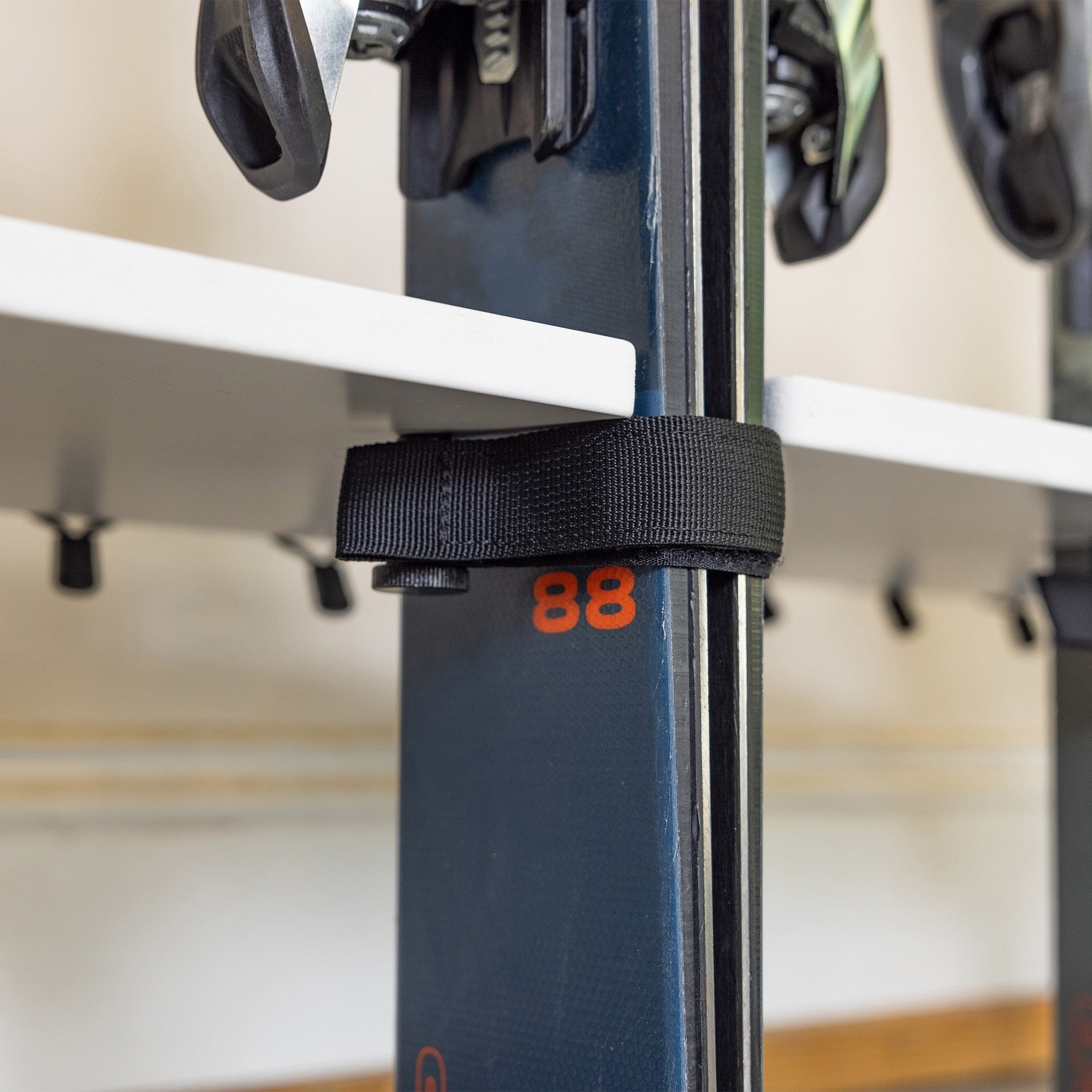 StoreYourBoard Wasatch Ski Organizer | Holds 4 Pairs of Skis & Poles